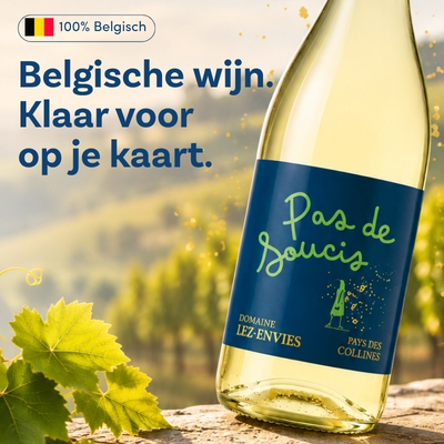 Geef je wijnkaart een Belgische toets met Pas De Soucis